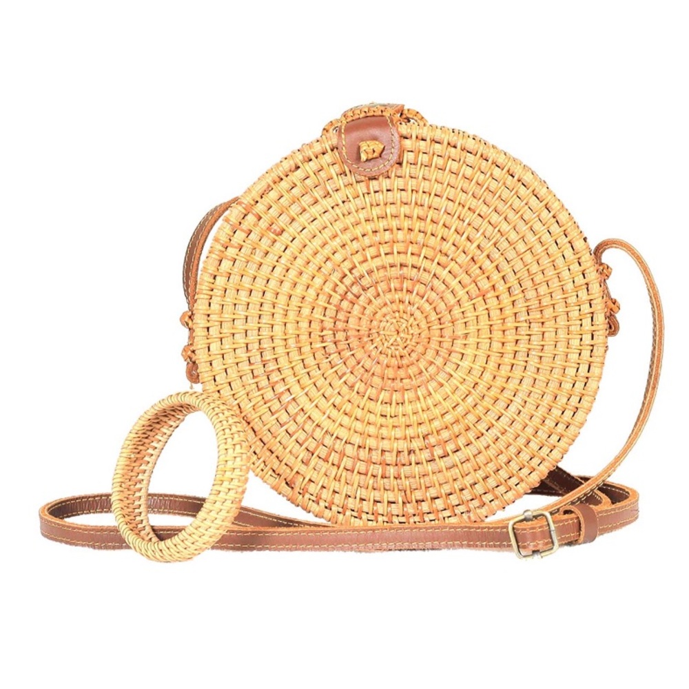 Straw purse